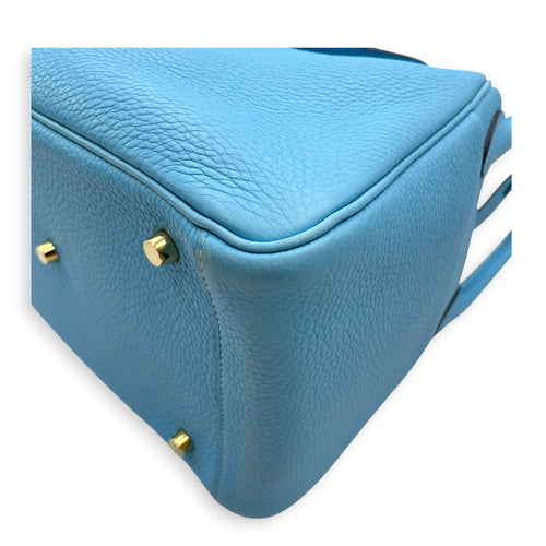 Lindy 30 Blue Du Nord in Clemence Gold hardware CL2606-21881 6