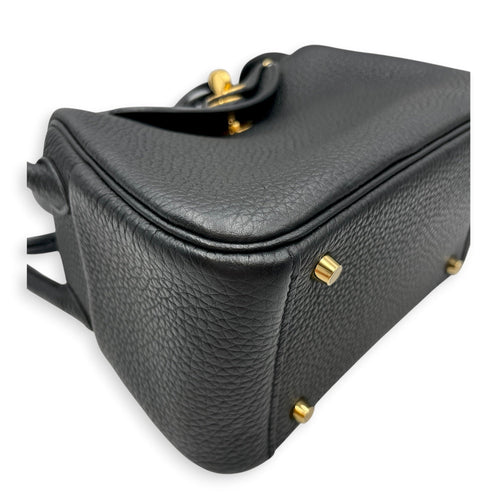 Lindy Mini Black in Clemence Gold hardware CL2606-21883 7