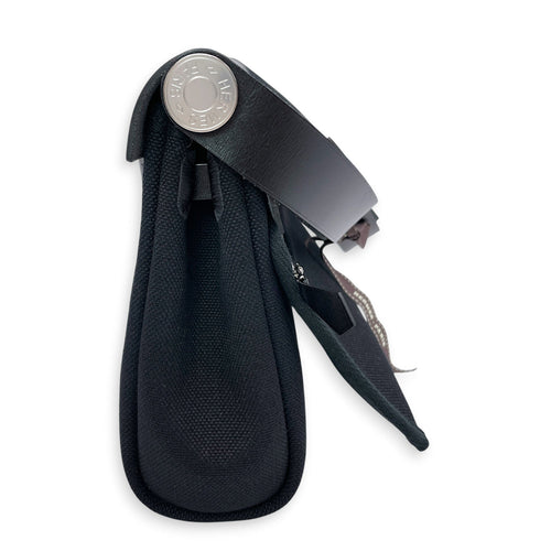Herbag Mini Black in Vache Hunter/Toile Palladium hardware CL2606-21884 4