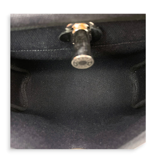 Herbag Mini Black in Vache Hunter/Toile Palladium hardware CL2606-21884 8