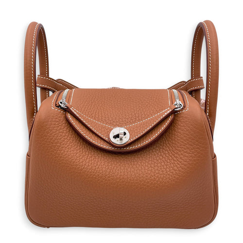 Lindy II Mini Gold in Clemence Palladium hardware CL2606-21888 1
