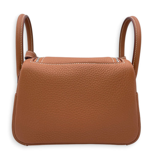 Lindy II Mini Gold in Clemence Palladium hardware CL2606-21888 2