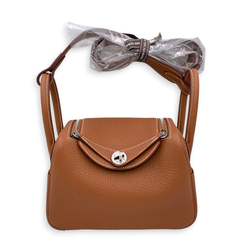 Lindy II Mini Gold in Clemence Palladium hardware CL2606-21888 3