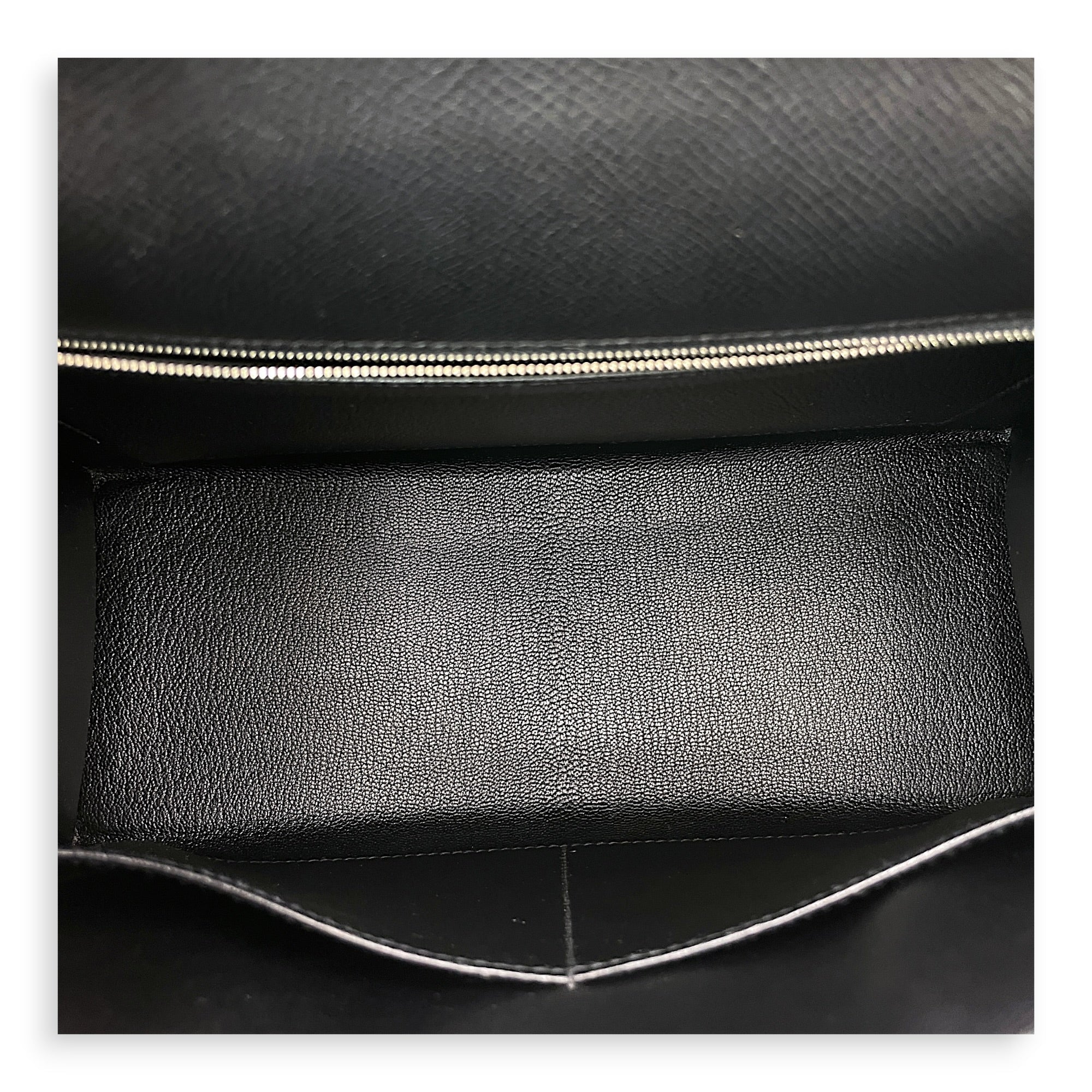 Sellier Kelly 28 Black in Epsom Palladium hardware CL2606-21892 6