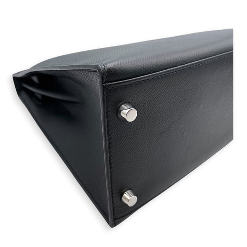 Sellier Kelly 28 Black in Epsom Palladium hardware CL2606-21892 9