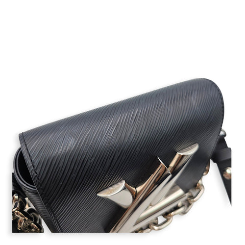Twist PM Black Crossbody Bag in Epi Leather Silver hardware CL2606-21896 14