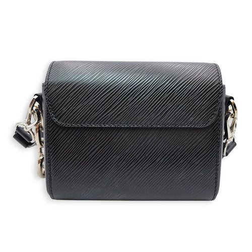 Twist PM Black Crossbody Bag in Epi Leather Silver hardware CL2606-21896 2