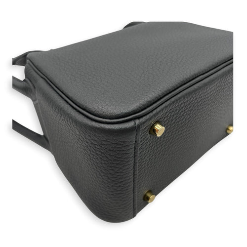 Lindy Mini Black in Clemence Gold hardware CL2606-21906 11