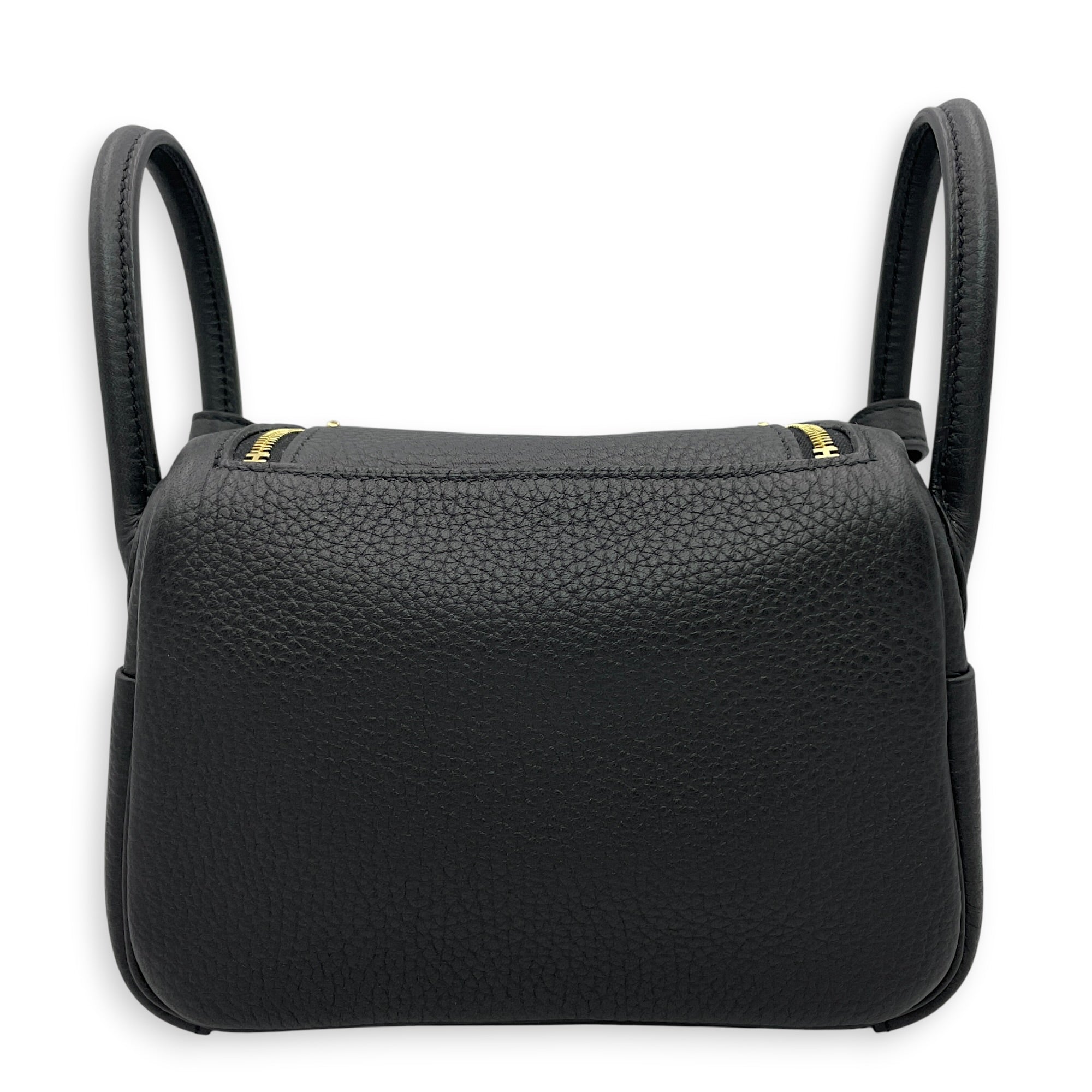 Lindy Mini Black in Clemence Gold hardware CL2606-21906 2