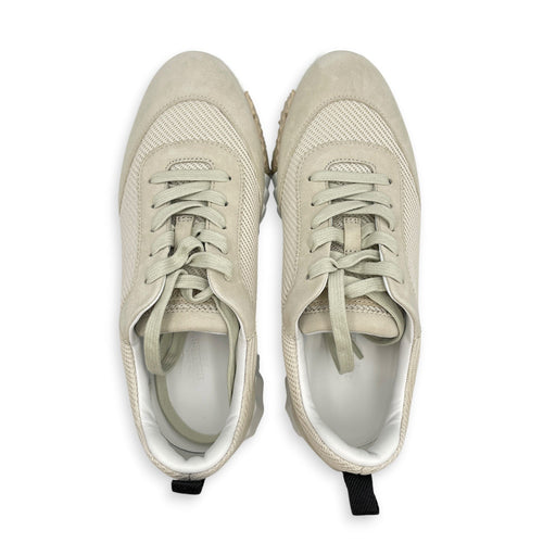 Bouncing 39 Beige Glaise Sneakers in Suede Goat CL2606-21912 1