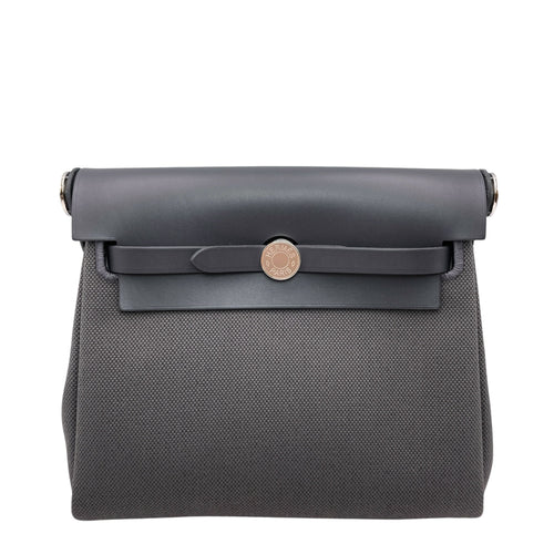 Herbag 20 Ardoise/Ardoise in Vache Hunter/Toile Palladium hardware CL2606-21916 1