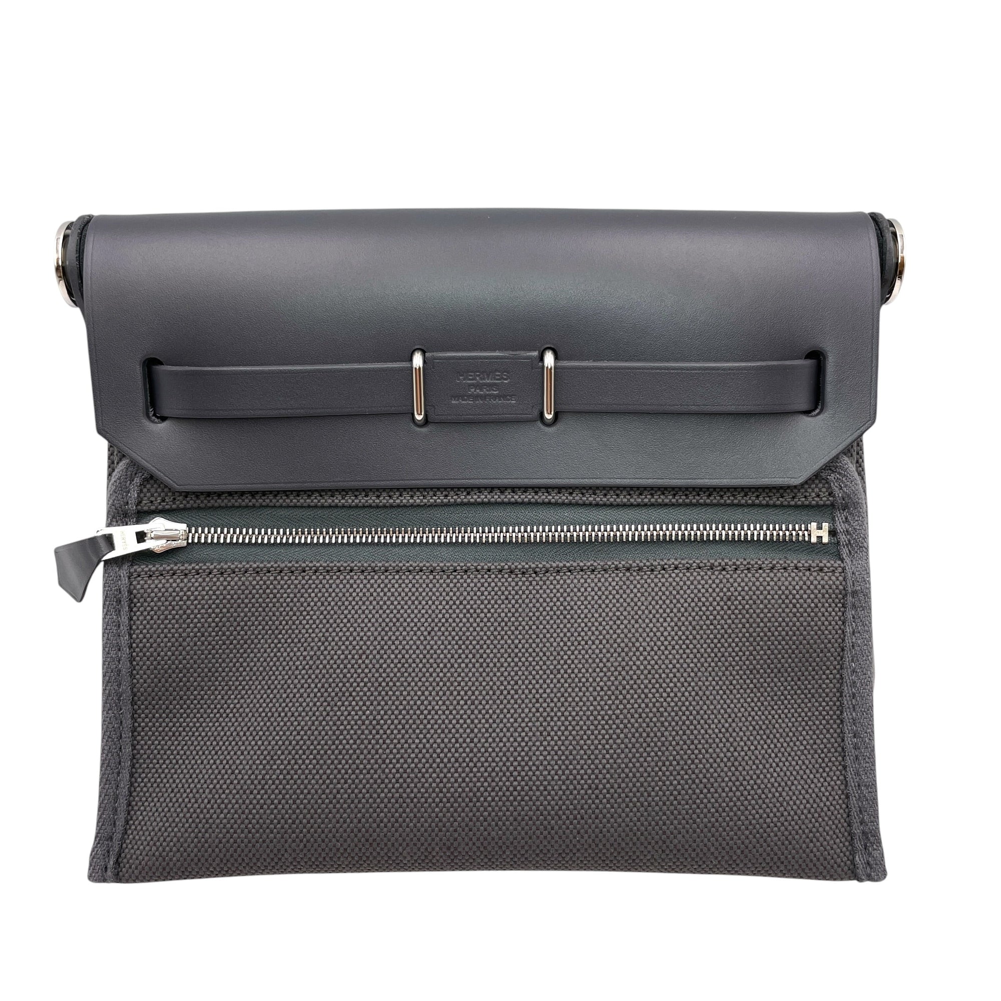 Herbag 20 Ardoise/Ardoise in Vache Hunter/Toile Palladium hardware CL2606-21916 2
