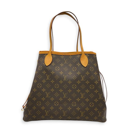 Monogram Neverfull GM Brown Tote Bag in Canvas Gold hardware