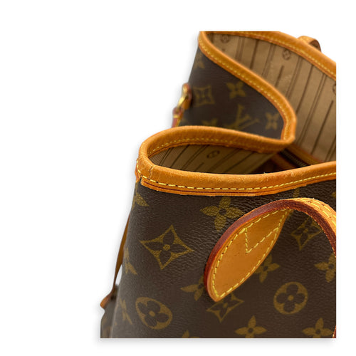 Monogram Neverfull GM Brown Tote Bag in Canvas Gold hardware