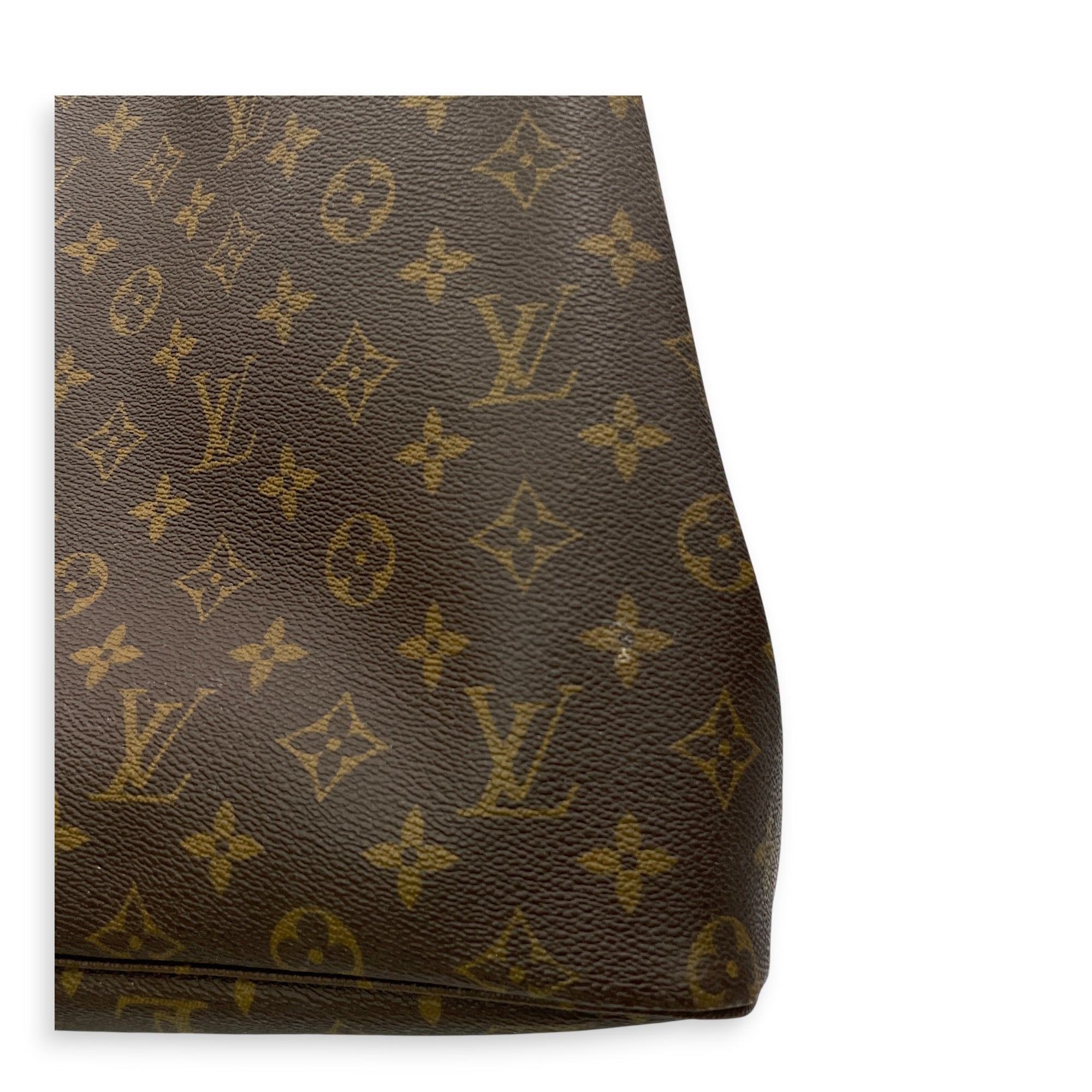Monogram Neverfull GM Brown Tote Bag in Canvas Gold hardware