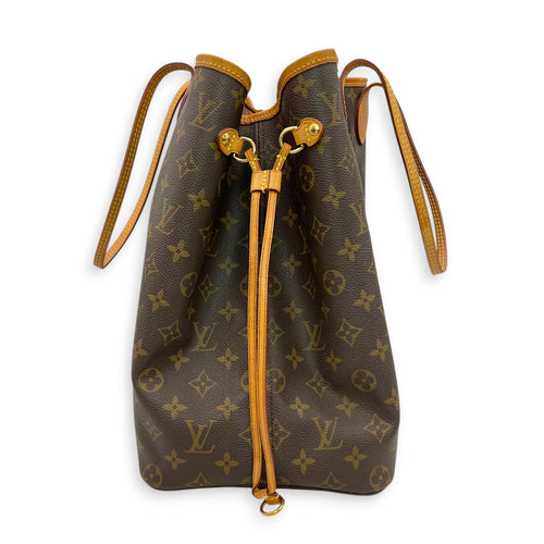 Monogram Neverfull GM Brown Tote Bag in Canvas Gold hardware