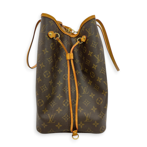 Monogram Neverfull GM Brown Tote Bag in Canvas Gold hardware