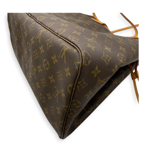 Monogram Neverfull GM Brown Tote Bag in Canvas Gold hardware