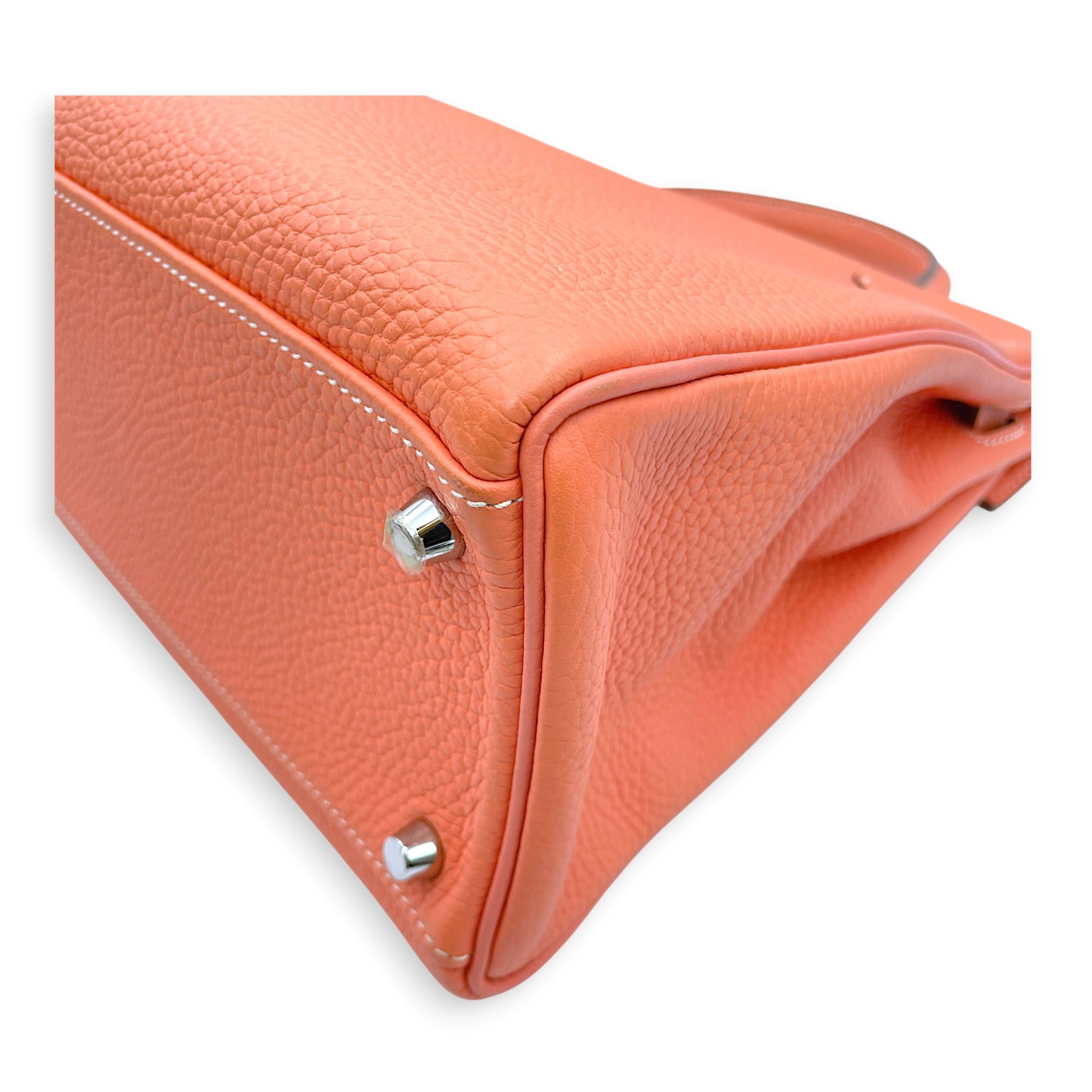 Kelly 32 Crevette in Clemence Palladium hardware CL2606-21924 12