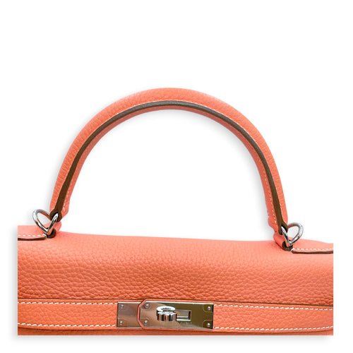 Kelly 32 Crevette in Clemence Palladium hardware CL2606-21924 15