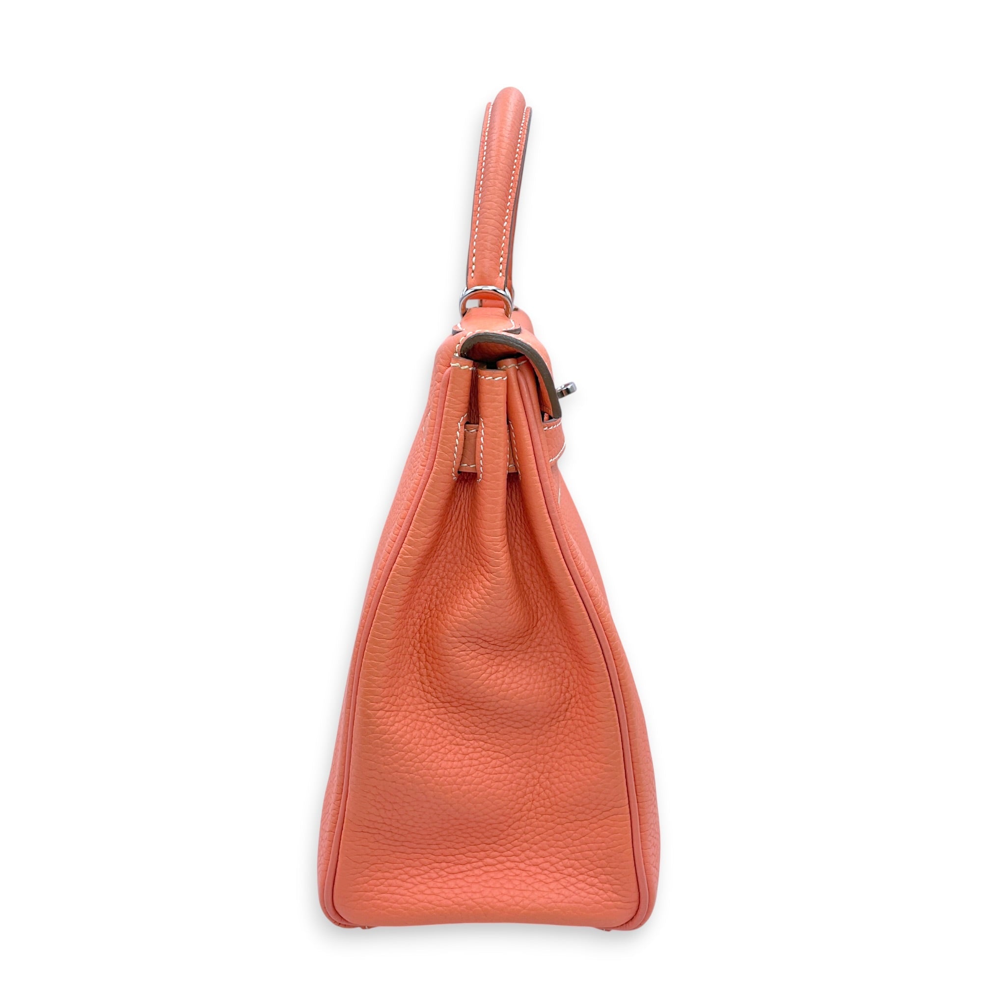 Kelly 32 Crevette in Clemence Palladium hardware CL2606-21924 3