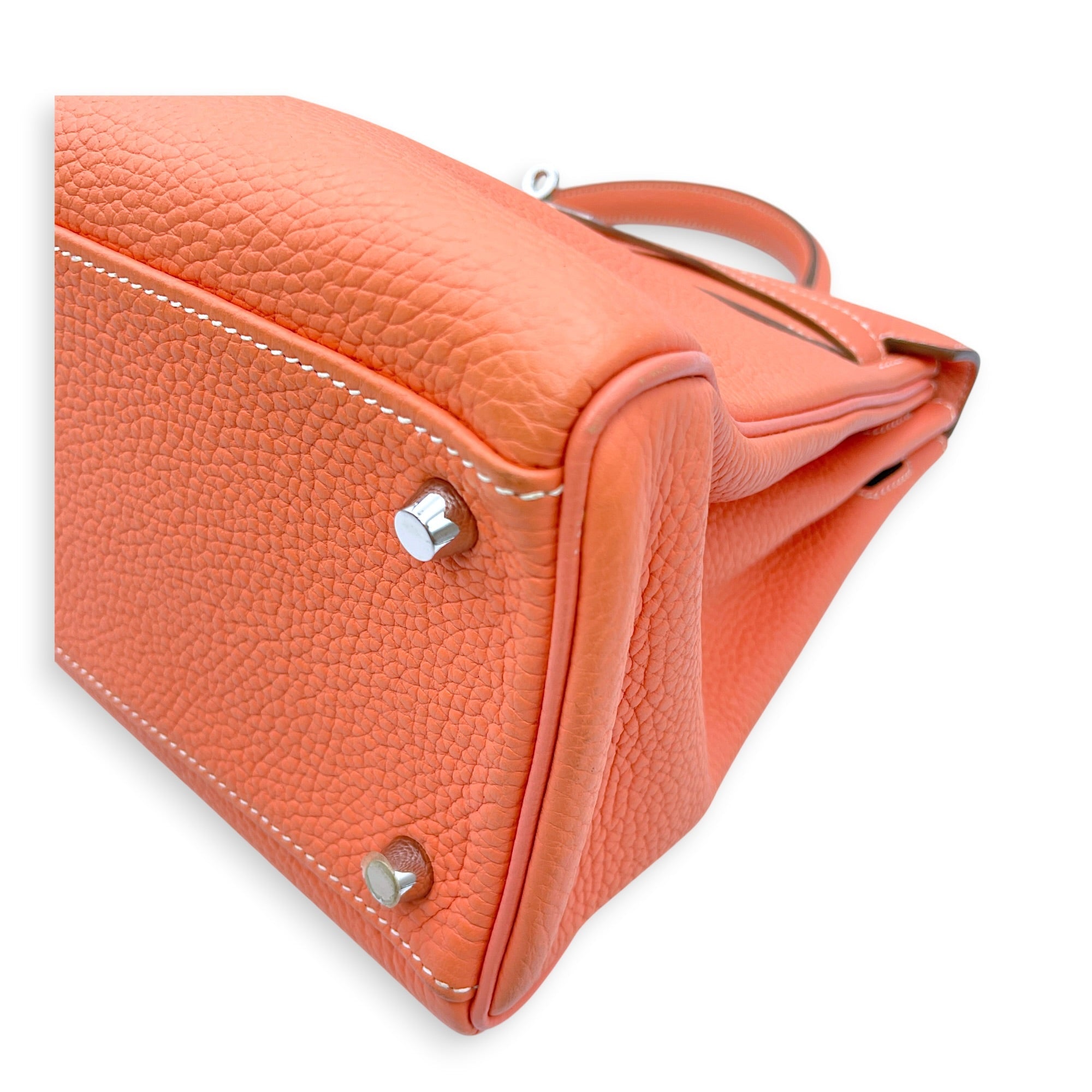 Kelly 32 Crevette in Clemence Palladium hardware CL2606-21924 8