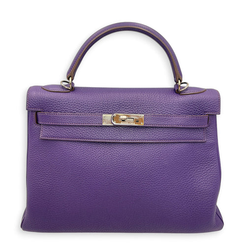 Kelly 32 Iris in Togo Palladium hardware CL2606-21925 1