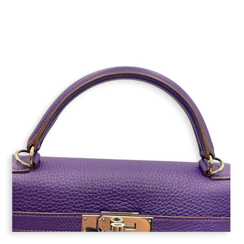 Kelly 32 Iris in Togo Palladium hardware CL2606-21925 16