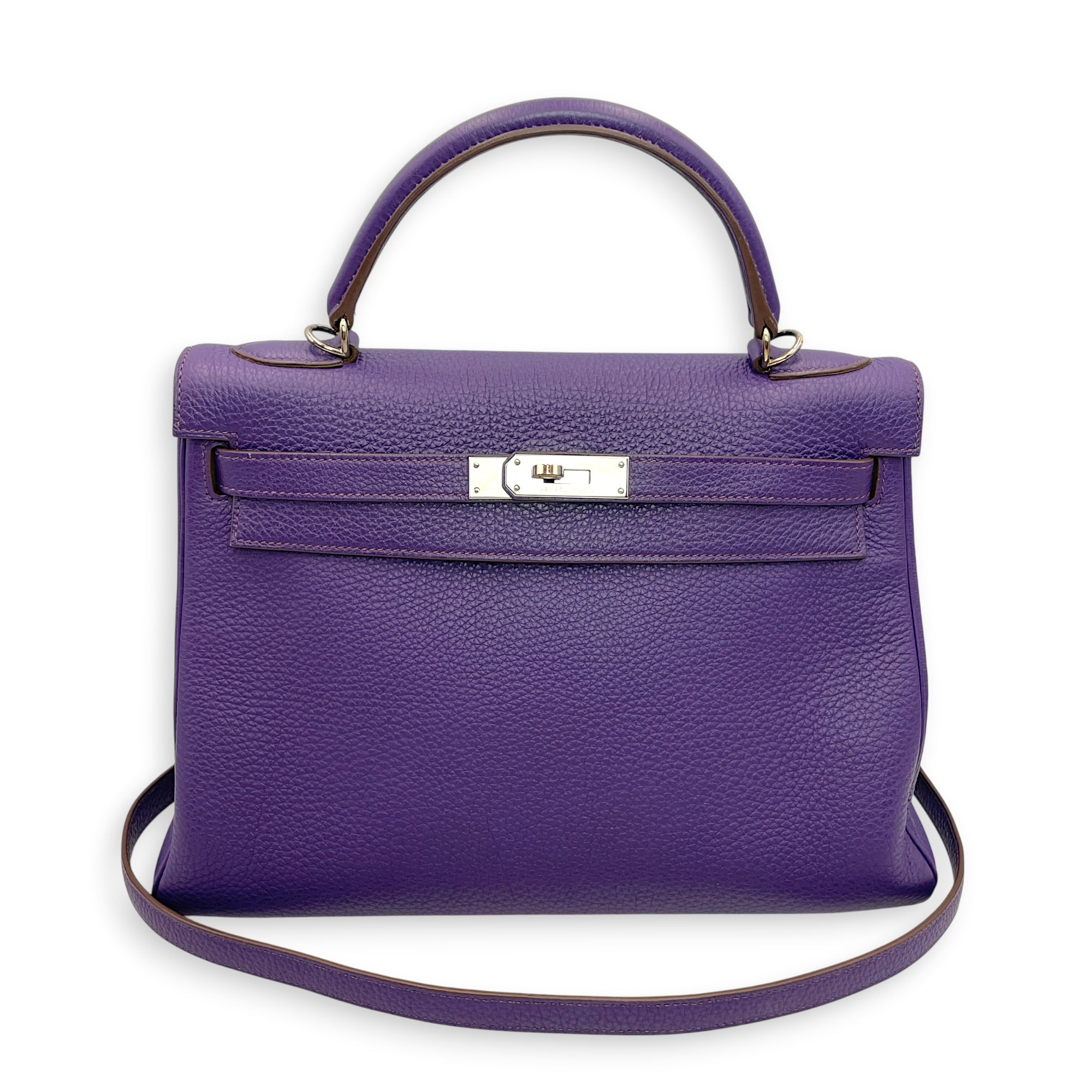 Kelly 32 Iris in Togo Palladium hardware CL2606-21925 17