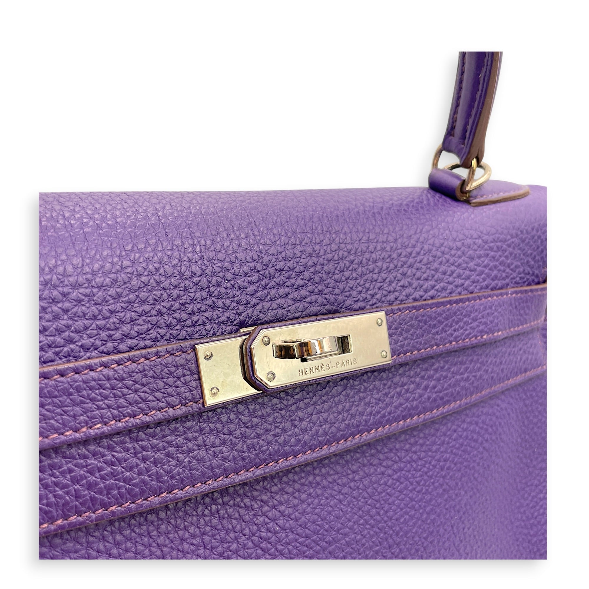 Kelly 32 Iris in Togo Palladium hardware CL2606-21925 18