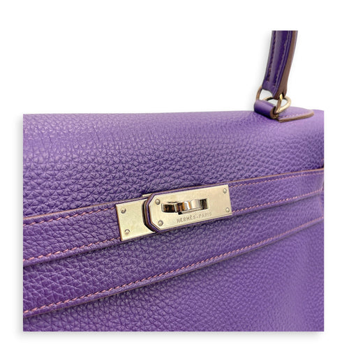 Kelly 32 Iris in Togo Palladium hardware CL2606-21925 18