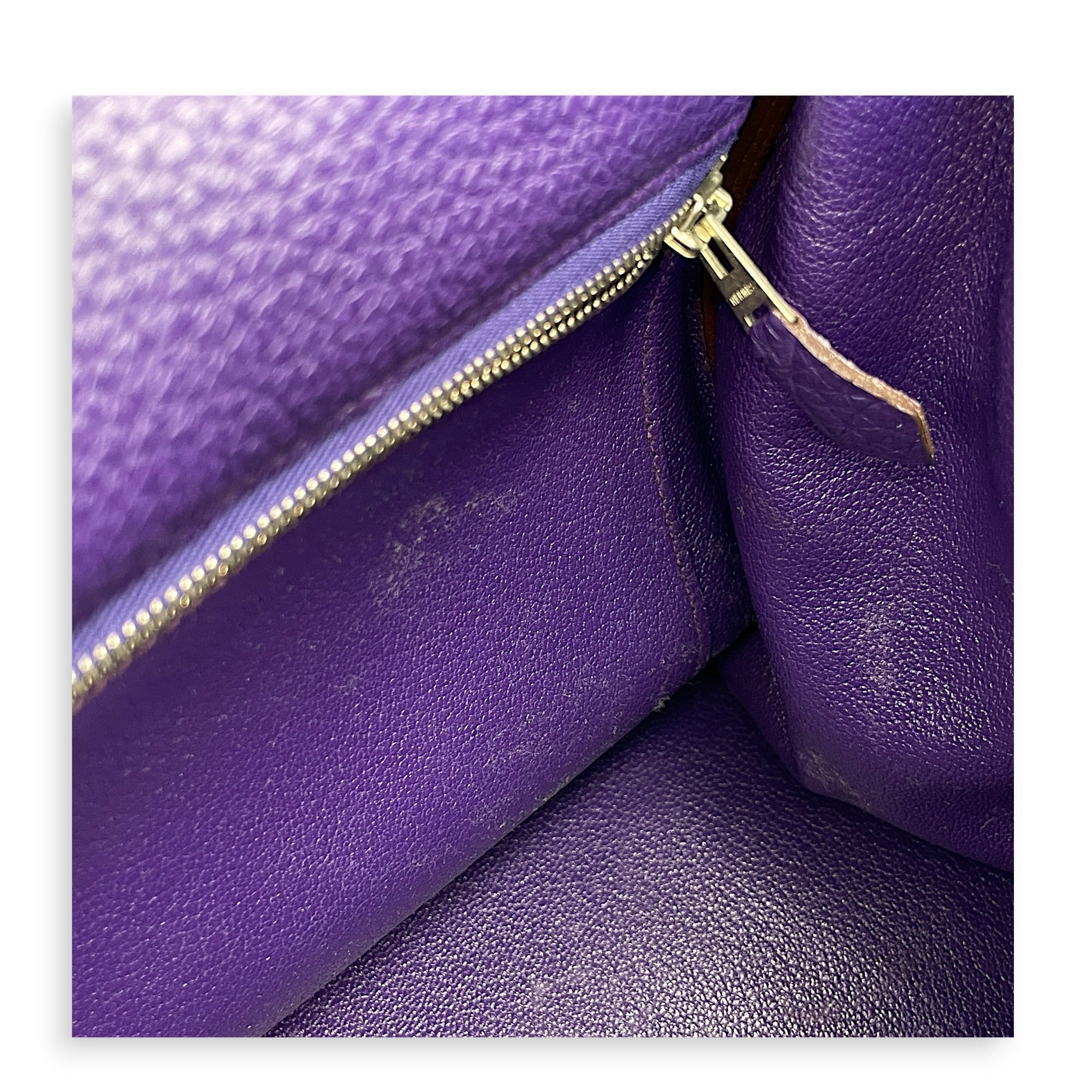 Kelly 32 Iris in Togo Palladium hardware CL2606-21925 5