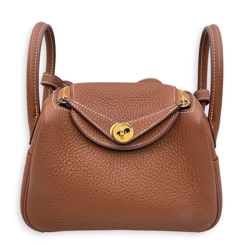 Lindy Mini Gold in Clemence Gold hardware CL2606-21930 1