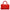 Coco Red Top Handle Bag in Python Leather Silver hardware CL2606-21932 1