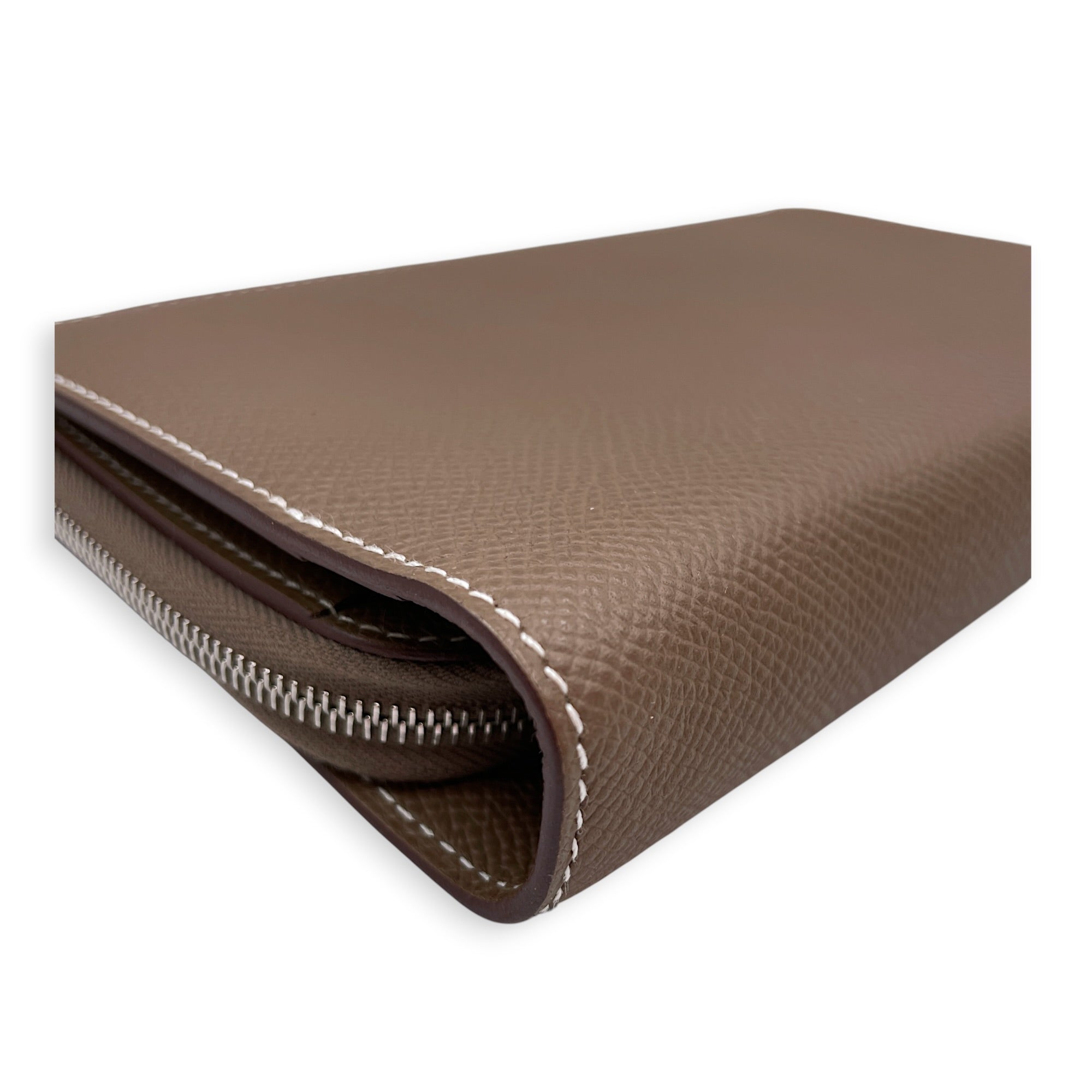1957 To Go Etoupe Wallet in Epsom Palladium hardware CL2606-21942 10