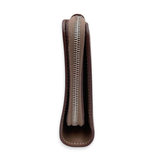 1957 To Go Etoupe Wallet in Epsom Palladium hardware CL2606-21942 4