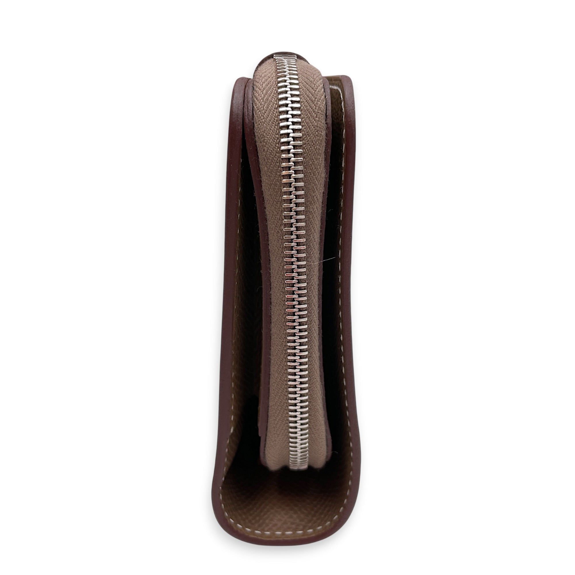 1957 To Go Etoupe Wallet in Epsom Palladium hardware CL2606-21942 5
