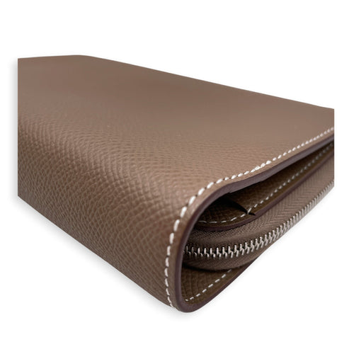 1957 To Go Etoupe Wallet in Epsom Palladium hardware CL2606-21942 9