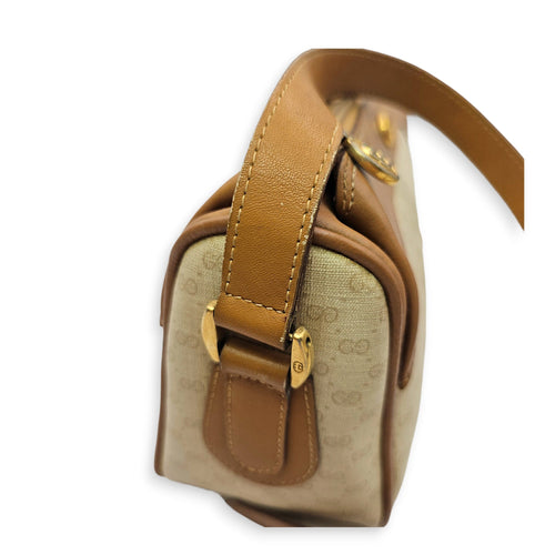 Vintage GG Micro Beige Crossbody Bag in Calfskin Gold hardware CL2606-21943 13