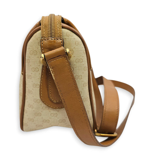 Vintage GG Micro Beige Crossbody Bag in Calfskin Gold hardware CL2606-21943 3