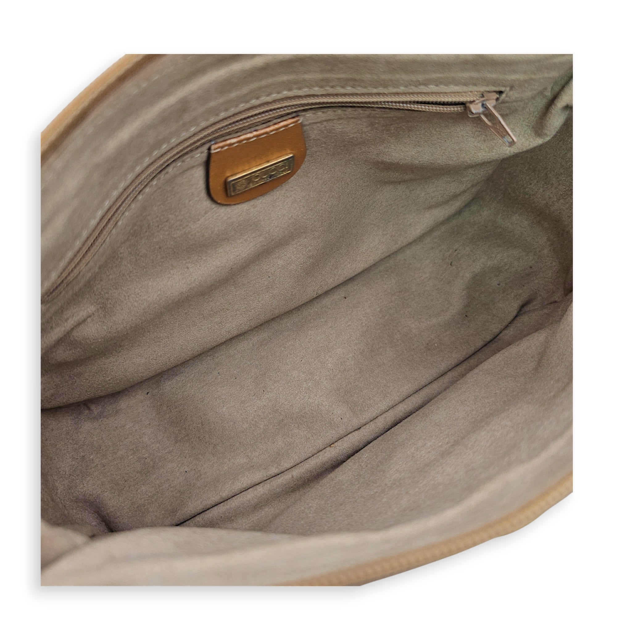 Vintage GG Micro Beige Crossbody Bag in Calfskin Gold hardware CL2606-21943 6