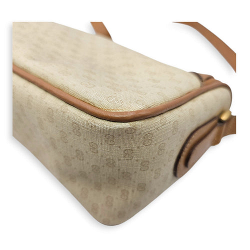 Vintage GG Micro Beige Crossbody Bag in Calfskin Gold hardware CL2606-21943 9