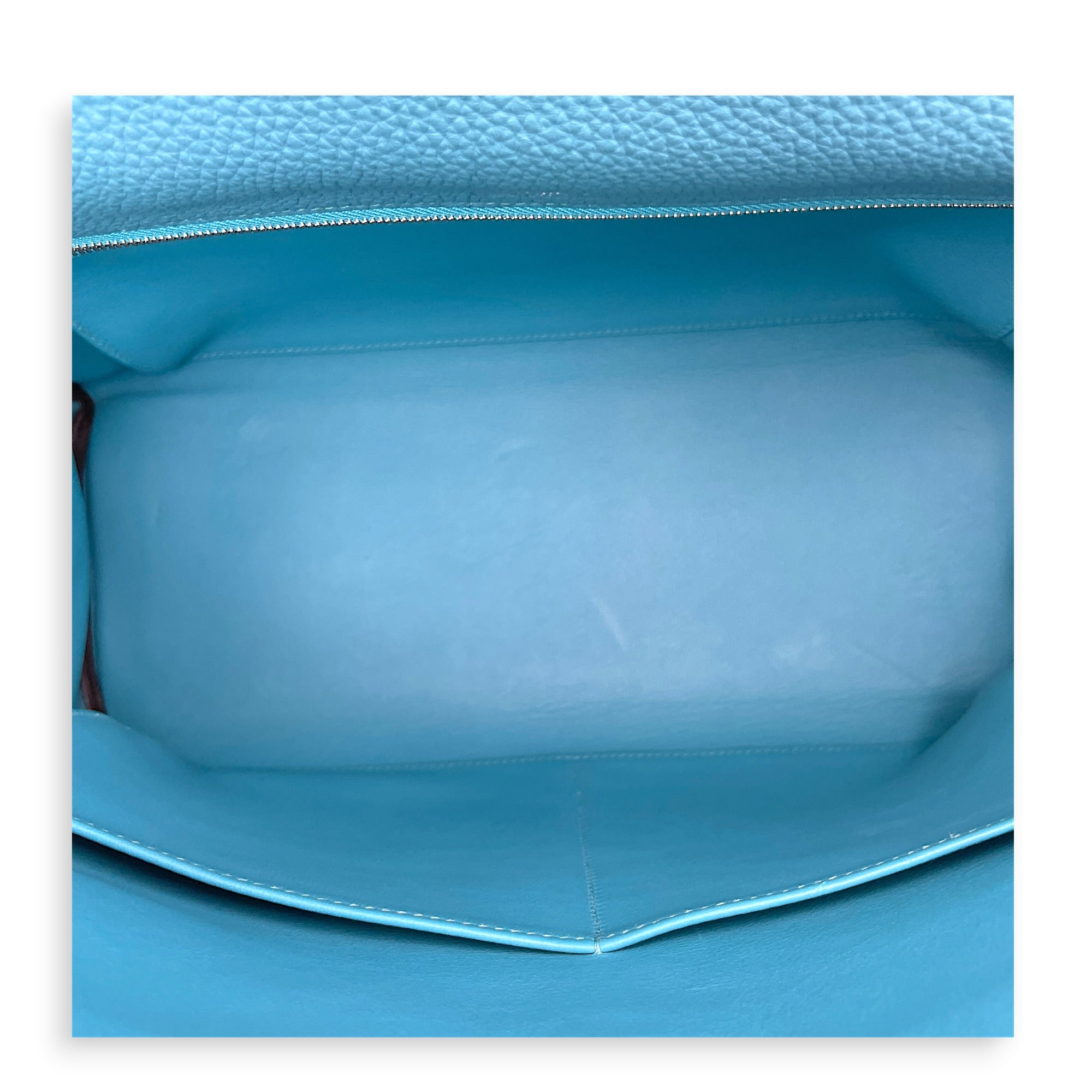 Ghillies Kelly 35 Turquoise in Togo/Swift Palladium hardware CL2606-21950 8
