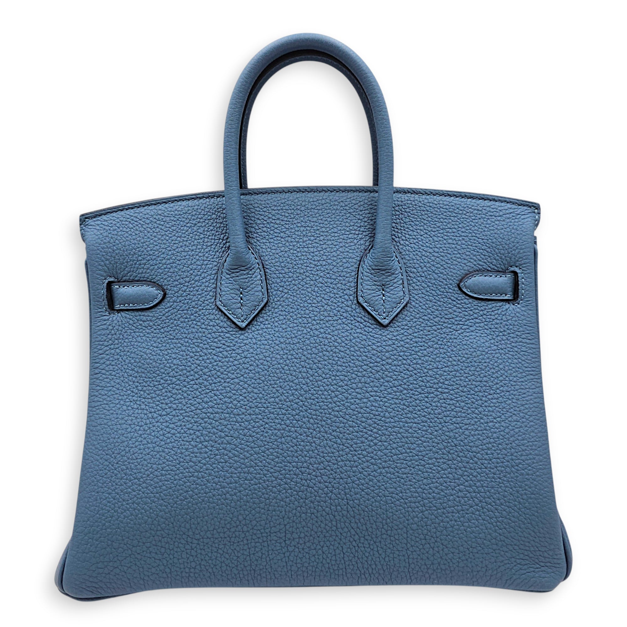Birkin 25 Azur in Togo Palladium hardware CL2606-21961 2