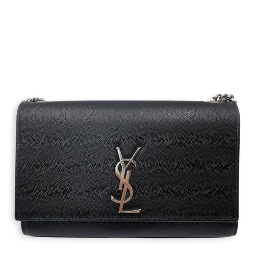 Kate Black Crossbody Bag in Calfskin Silver hardware CL2606-21970 1