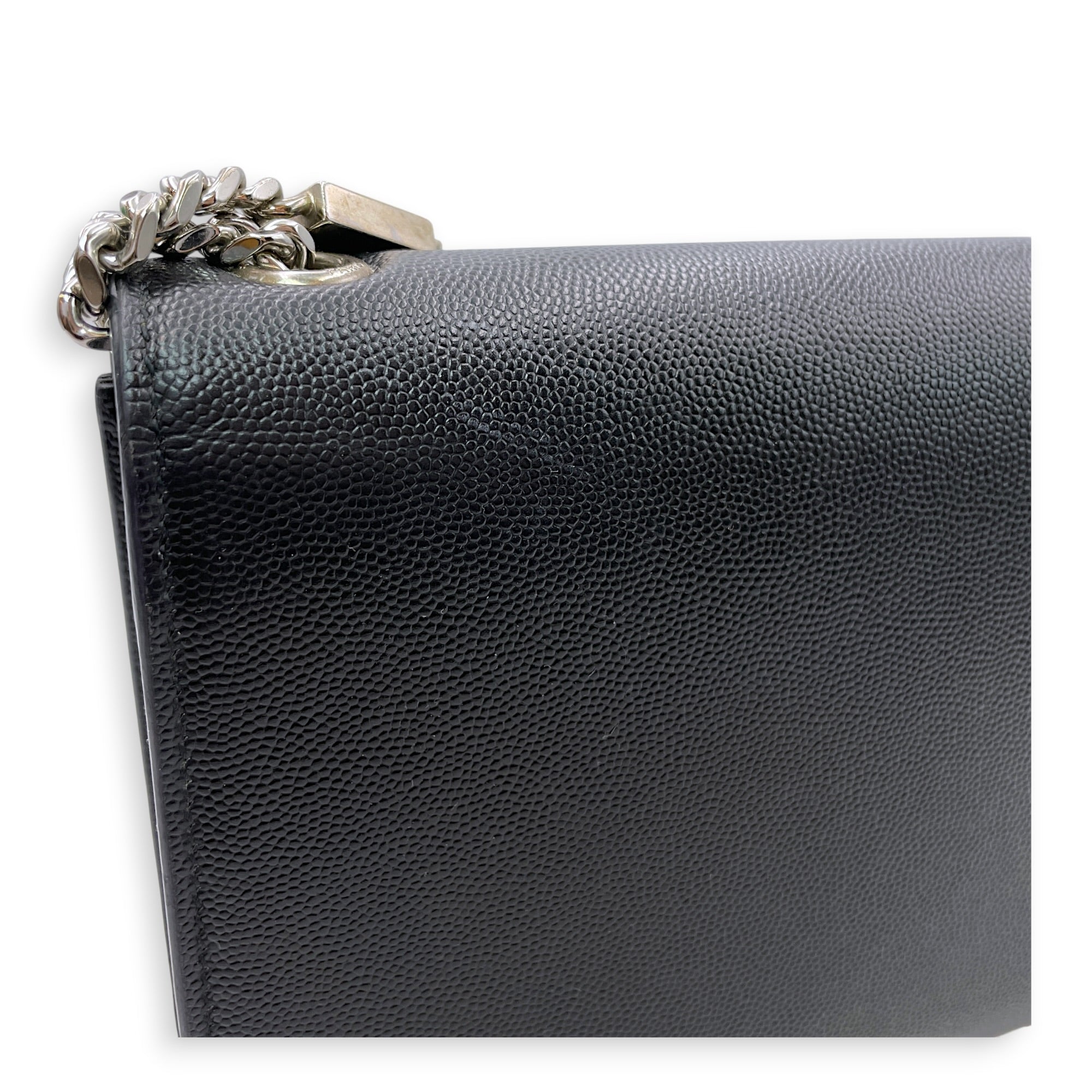 Kate Black Crossbody Bag in Calfskin Silver hardware CL2606-21970 13