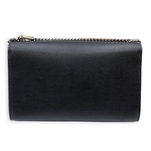 Kate Black Crossbody Bag in Calfskin Silver hardware CL2606-21970 2