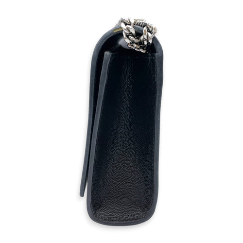 Kate Black Crossbody Bag in Calfskin Silver hardware CL2606-21970 4