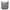Evelyne Mini Gris Pantin in Clemence Palladium hardware CL2606-21971 1