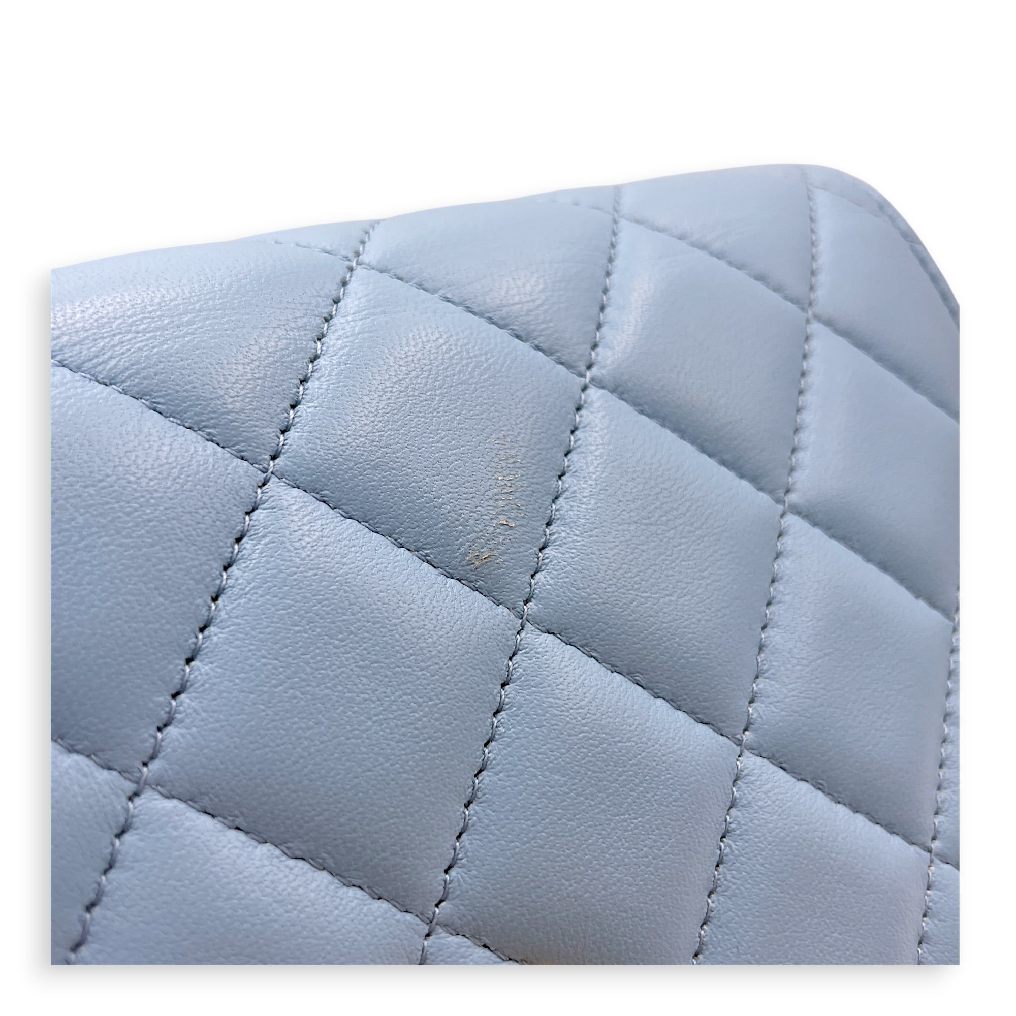 Wallet on Chain Blue Crossbody Bag in Calfskin Gold hardware CL2606-21974 13